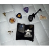 Image 5 : Yukon Wolf Pack, Guitar Picks, & Collectible Pins & Flag w/ Books & Magazine 