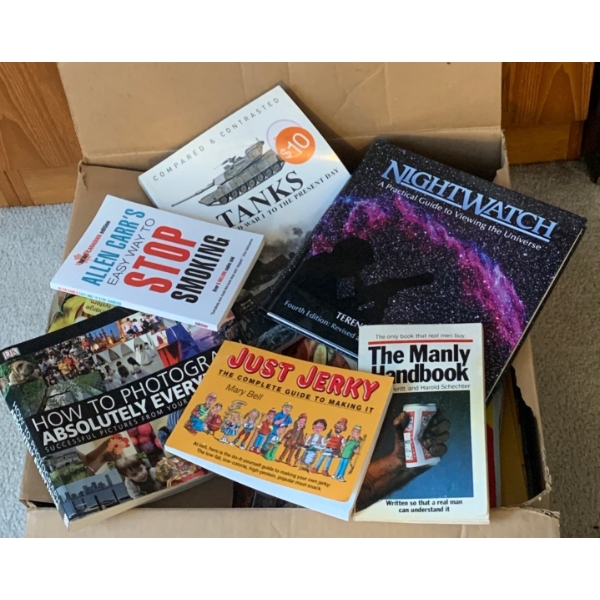 Assorted Easy Reads - DIY Books Trivial Information Tanks & More 