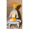 Image 7 : Cybis Figurines: Sitting 4 T, Holding Doll 4.5 T, Holding Apple 8 T
