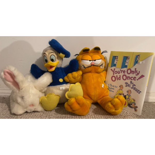 Collectible Garfield, Donald Duck And A Dr.Seuss Gem " Your only Old Once!!"