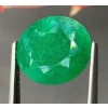 Image 2 : ($10,300 Appraisal) - 5.15 ct Certified Emerald gemstone 
