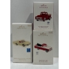 Image 1 : Vehicles-1954 M-100, 1963 Thunderbird Sports Roadster, 1966 F-150 Hallmark Ornaments 