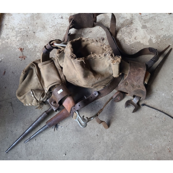 Vintage Toolbelt and Tools