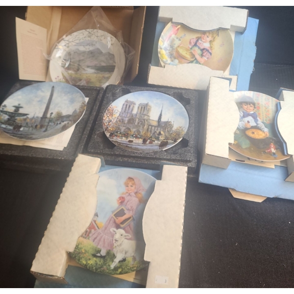 Collection of Plates Including: "September on the Moors"
