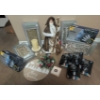 Image 1 : Lux Christmas Collection - Boujie Santa In Olive OverCoat New Holiday Garland Holographic Bulbs 