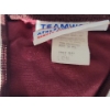 Image 4 : Burgendy Red "RedWings" Track Suits with Signed 2001 Men's Basketball Tee , SZ L