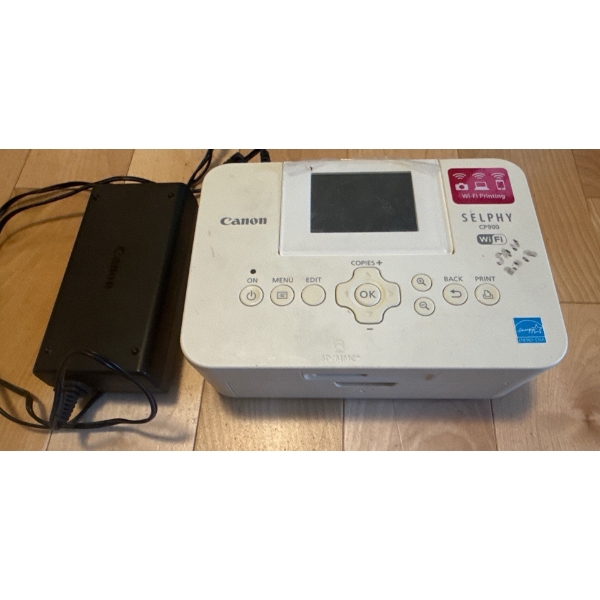 Canon Selphy Printer w/ Cord (Half of Cord Missing) CA-CP200 B 