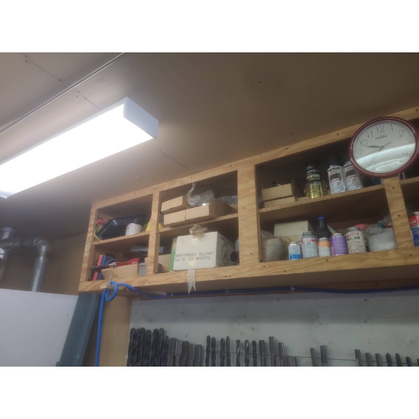 Full Contents of Upper Cabinets/Locker Workshop Supplies 