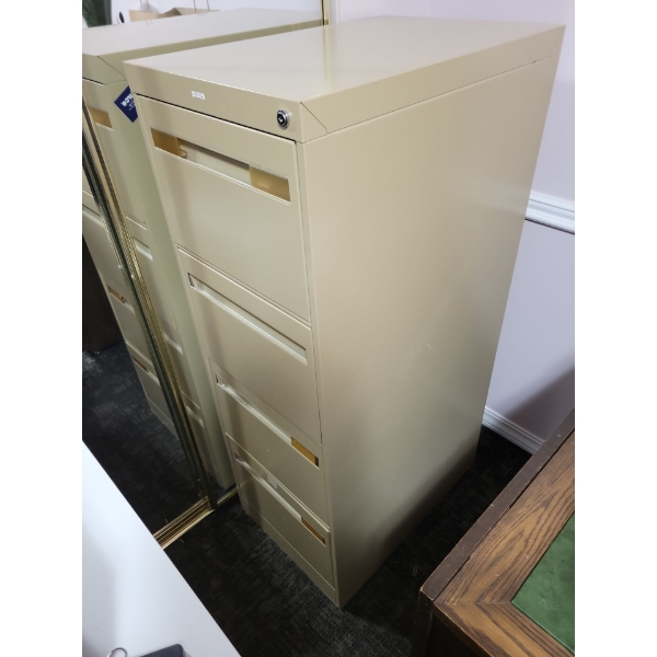 Cole 4 Drawer Metal Filing Cabinet 52T