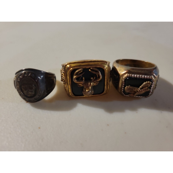 Stamped 925 Men's Ring Collection 