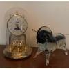 Dumai Anniversary Clock 9T w/ Crystal Bull