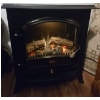 Image 1 : Dimplex Space Heater Fireplace Tested Slight Damage 24L x 16D x 26T