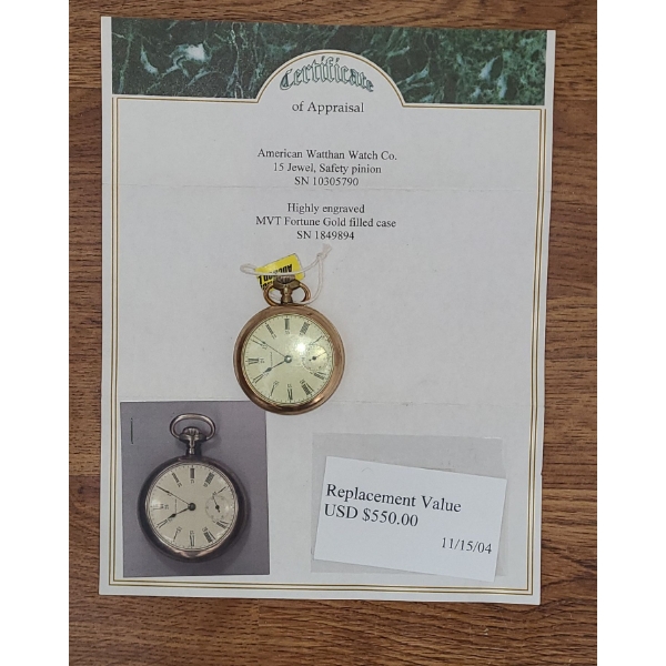 Waltham Pocket Watch 