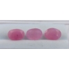 Image 1 : 5.24 ct Certified Pink Sapphire Gemstone Parcel Oval Cut ($7,800 Appraisal)