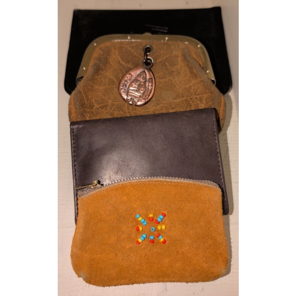 Genuine Leather Wallets & Coin Keepers 