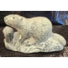 Image 6 : Wolf Original Beaver Sculpture and Concrete Garden Lion Statue