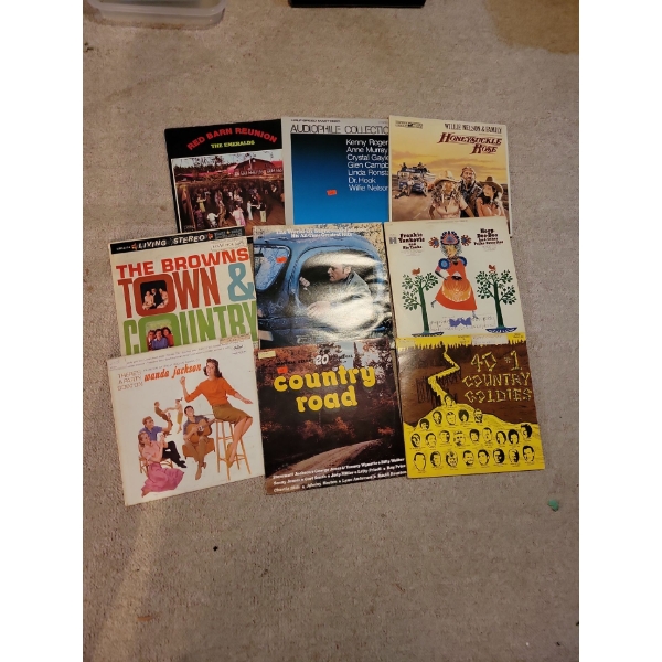 Vinyl Records Collection - Country & more