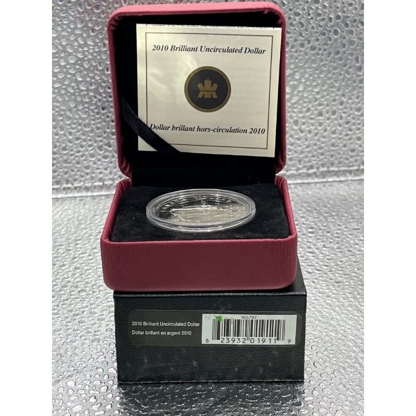 2010 Canadian 100th Anniversary of the Canadian Navy Silver Dollar 25.175g 92.5% Silver			