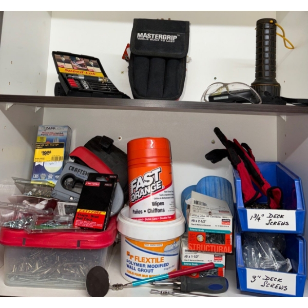 Speed-Lock Drill & Drive Set, MasterGrip Tools, Flashlight, Hardware & More