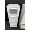 Image 2 : White Pair of Shelves - Largest is 31W, 16D, 41T