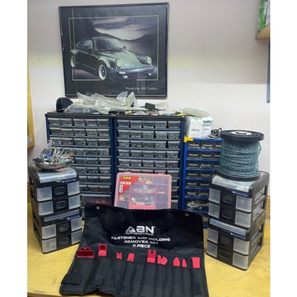 Shop Supplies- Parts Organizers, Small Components, Various Hardware & More