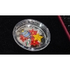 Image 4 : 2013 $20 Venetian Glass Candy Cane in Murano Glass - 99.9% Fine Silver Coin - #1