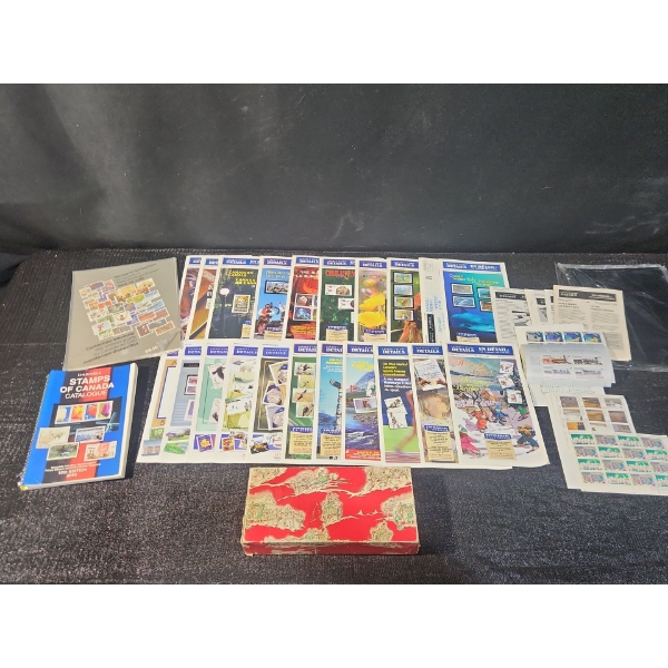 1990s Canada Post “Details” Magazines with Collector’s Guide and Stamps