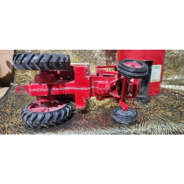 ANSUL Fire Extinguisher Model Sentry with Diecast International 1586 Tractor