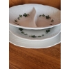 Image 4 : Marlborough Concord Serving Dishes, Vintage Pink Glass Bowl, and Taylorton Tea Set