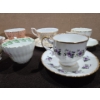 Image 3 : 7 Teacups + Matching Saucers & 4 Teacups Assorted