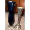 Image 6 : Vintage Kitchen Items-Porcelain Platter, Glassware & Ceramic  Bambo Design, Metal Vase, Tea Cup