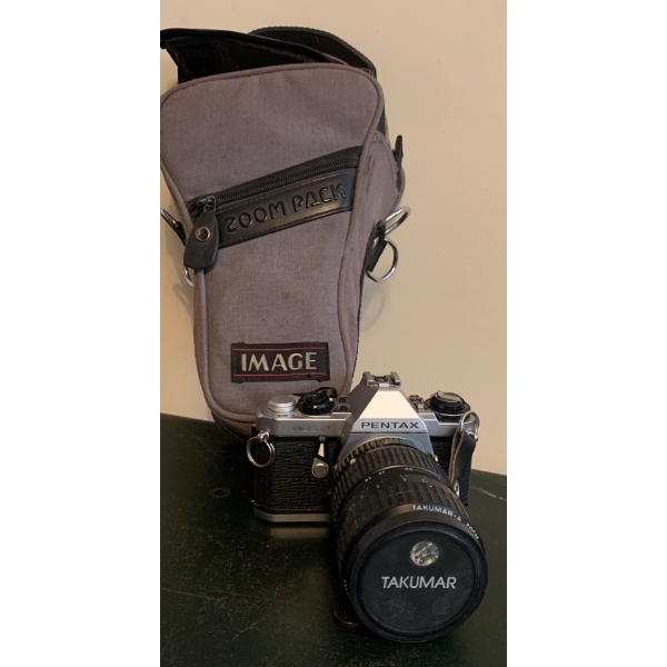 Pentax MEF 3534803 w/ Takumar Lens & Bag