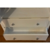 Image 3 : White MDF Wall Cupboard 25 W, 8 D, 31 T 