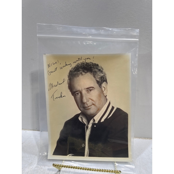 Signed Headshot of Micheal Tucker