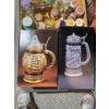 Image 3 : -AVON collection of Steins several small perfume bottles, large box of unopened, perfumes and soaps 