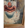 Image 2 : Oil on Board W. Monart Clown Art 14x18