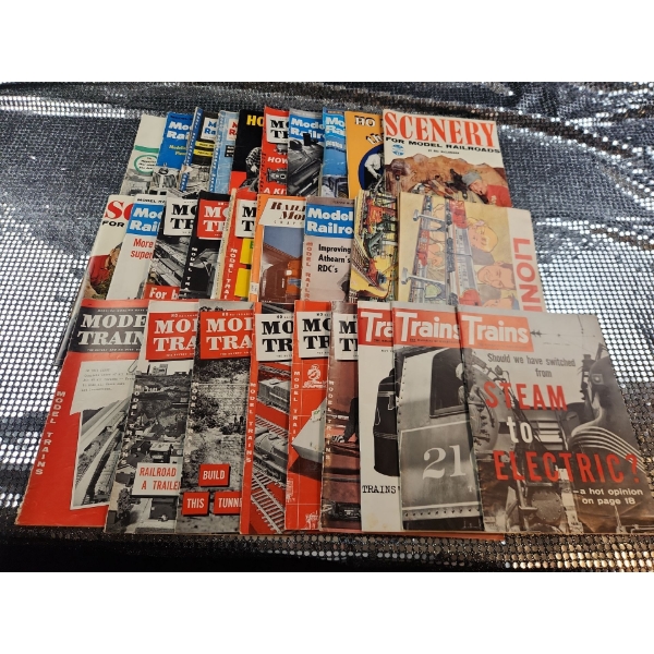 Choo-Choo-Choose These 1950s-1960s Hobby Train Enthusiast Magazines!