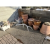 Image 1 : Variety of planters and a elk shed