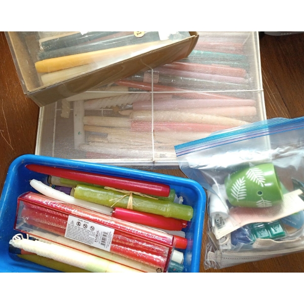 Assortment Of Candles & Household Items