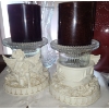 Image 2 : Assorted Decor Inclusing: Vase w/ Reeds 6" Diameter Top, 9 T, Candle Holders and More!