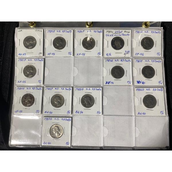American Quarter & Half Dollar Collection