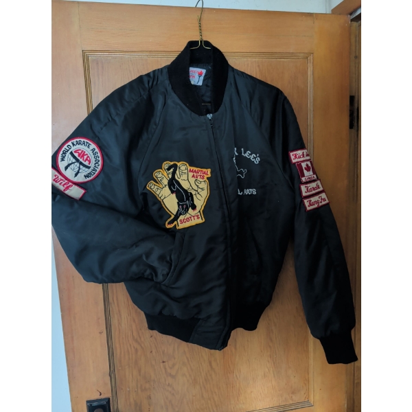 Men's Martial Arts Bomber Jacket Size S-M