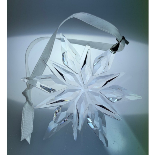 Swarovski Crystal Christmas Ornament 2011 Snowflake 3.5T