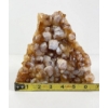 Image 12 : Three Natural Mineral Crystal Specimens - Citrine, Quartz, Red Quartz