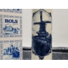 Image 2 : Vintage Sealed Bols Zeer Oude Genever ( Dutch Grain Spirit) with Cork Stopper. Delft Blue Bottle
