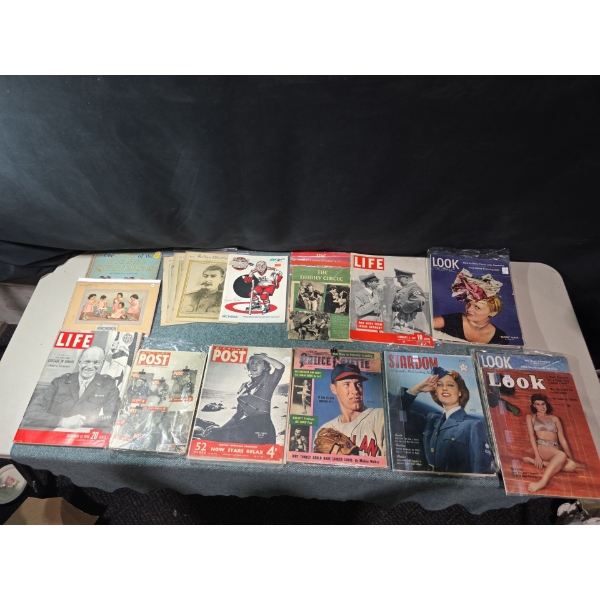 
 Antique Magazines: Sports, Politics & Culture