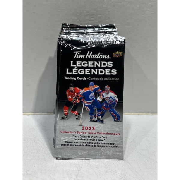 20 Packs of Unopened Hockey Cards (2023)