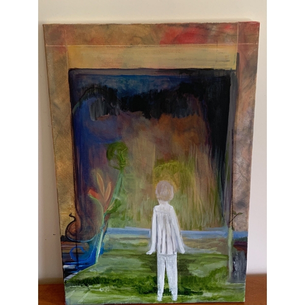 Lauri Ansell The Path Oil On Board  16 x 24