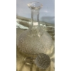 Image 1 : Cut Glass Decanter with Faceted Stopper
