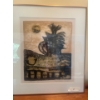 Roland Giguere 1958 "Seul sur terre" Stone Lithograph #2/20 20.5 x 25
